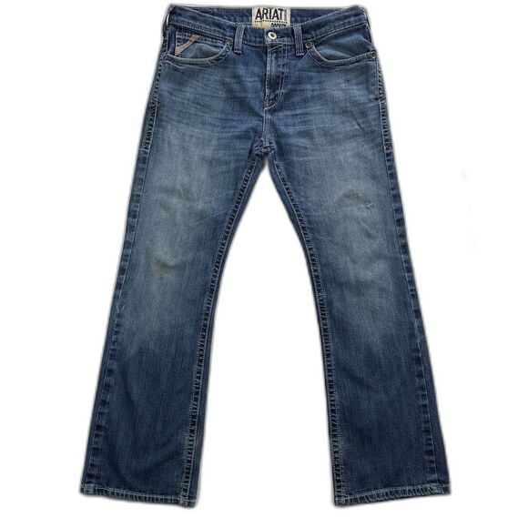 Ariat M7 Rocker Bootcut Jeans Men's 34x32 Medium Blue 10021903 - Picture 1 of 13